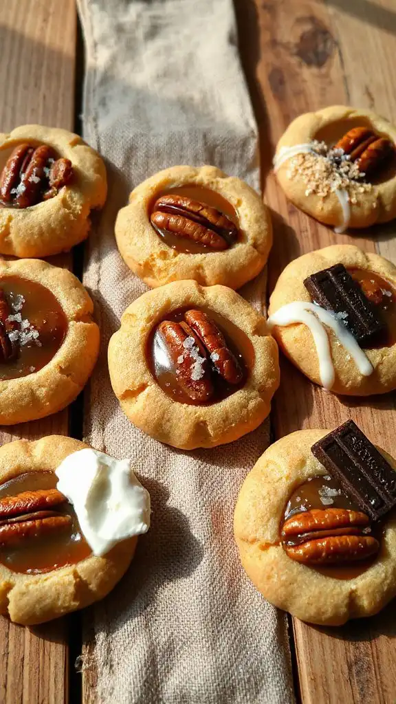pecan pie cookie variations