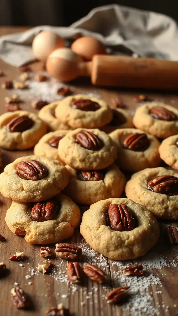 perfect pecan pie cookies