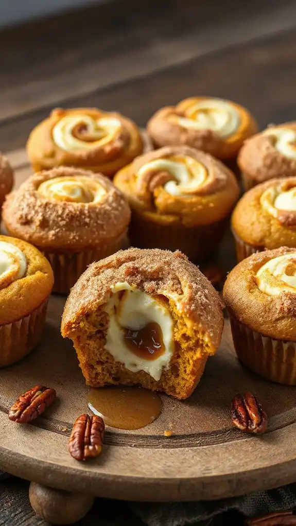 perfectly moist pumpkin muffins