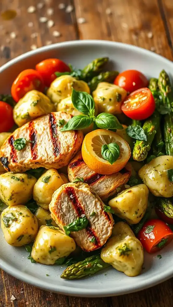 pesto ricotta gnocchi delight