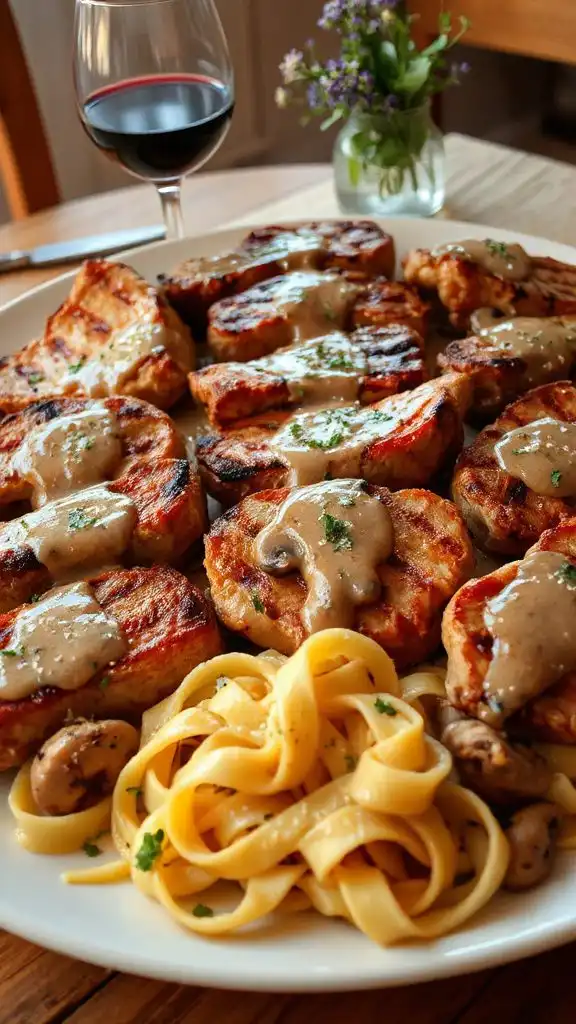 pork chops in mushroom sauce pork chops in mushroom sauce