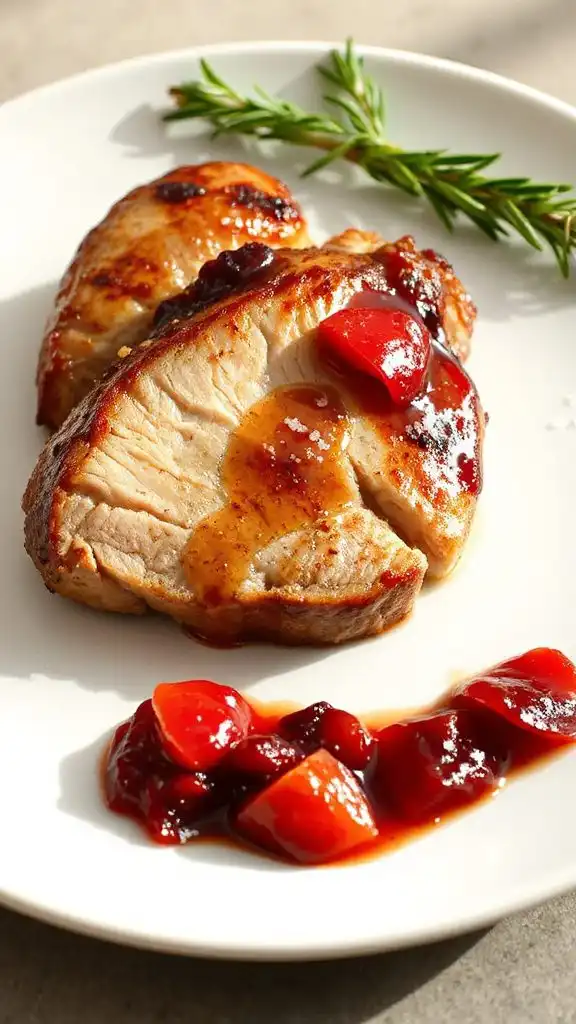 pork tenderloin with relish