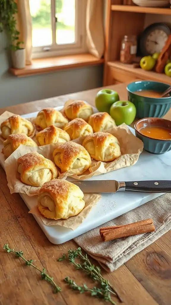 prepare apples for dumplings