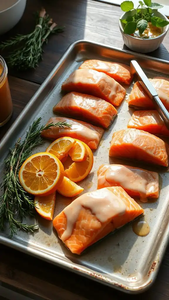 prepare salmon fillets properly