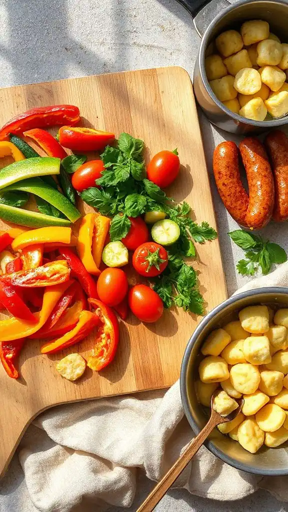 prepare vegetables for harmony