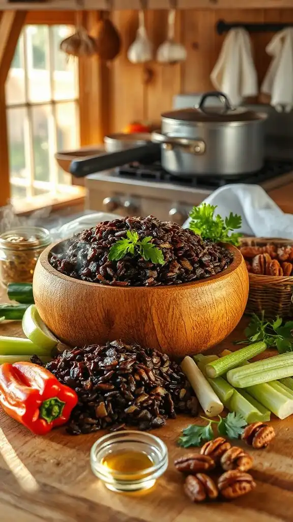 prepare wild rice salad prepare wild rice salad