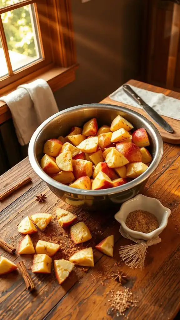 preparing fresh apples correctly
