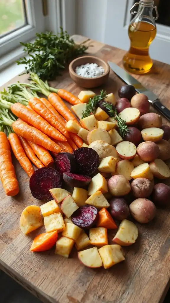 prepping root vegetables evenly prepping root vegetables evenly