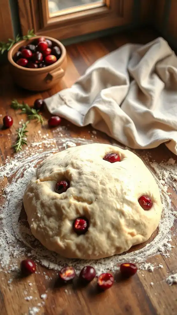 proofing dough for focaccia