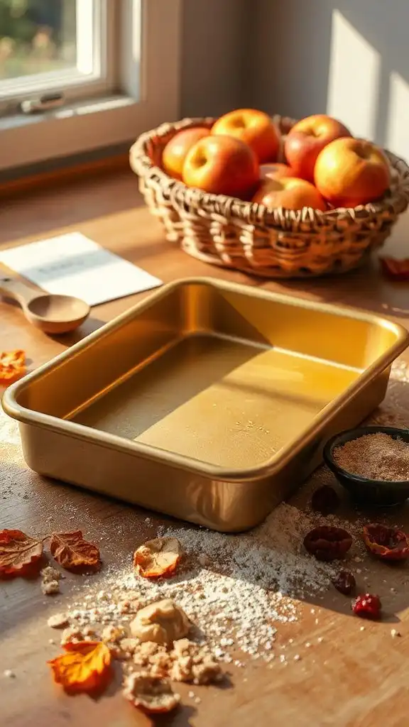 properly preparing baking pan