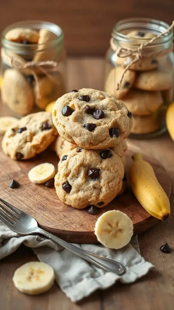 properly store banana pudding cookies