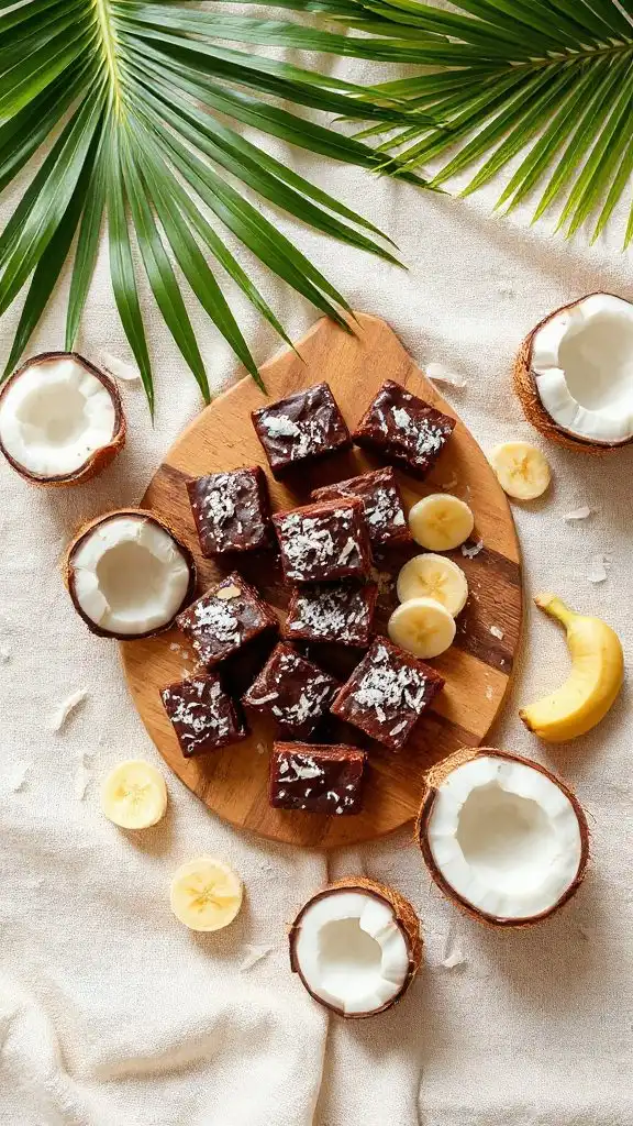 protein packed chocolate brownie chunks