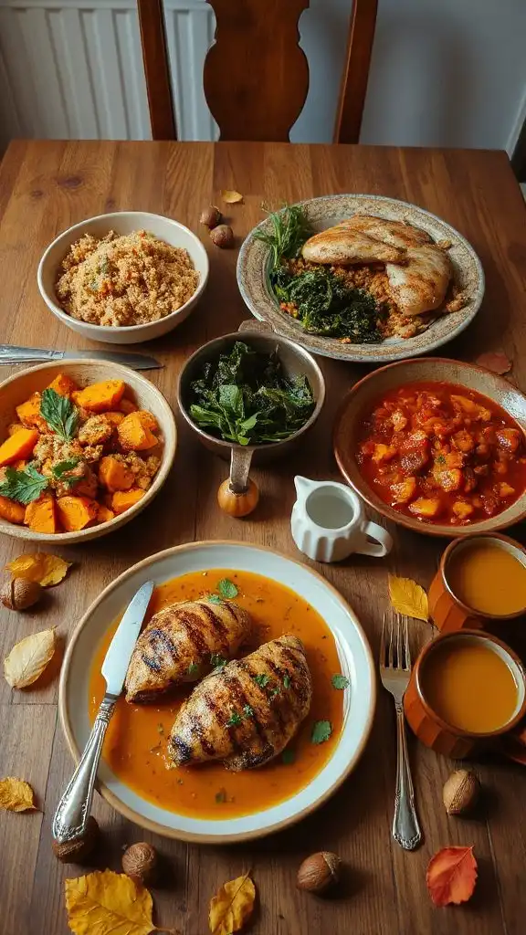protein rich autumn dinner recipes