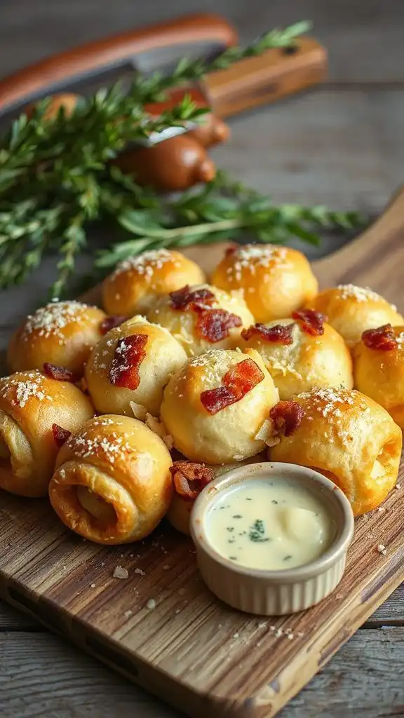 pull apart parmesan bacon bread pull apart parmesan bacon bread