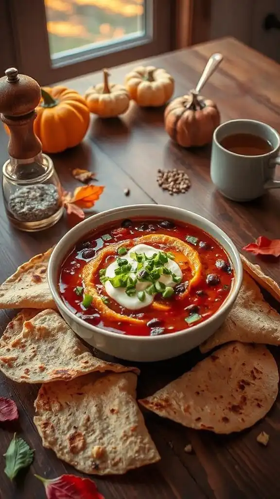 pumpkin and black bean chili pumpkin and black bean chili