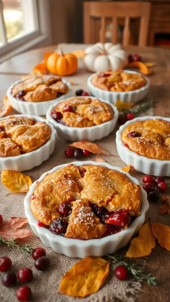 pumpkin berry cobbler delight
