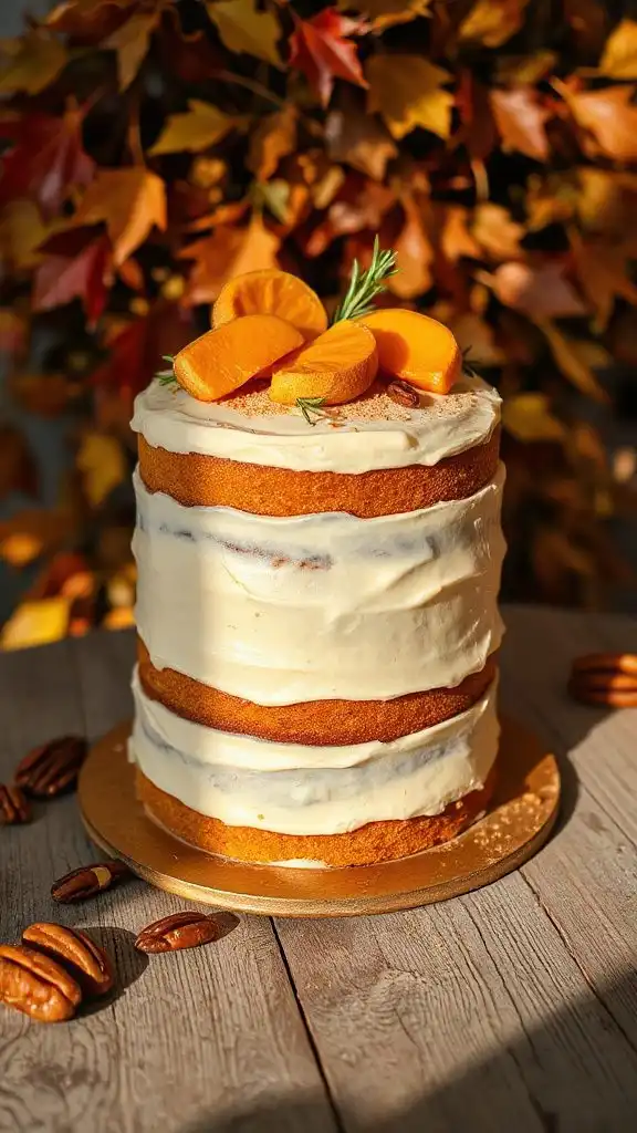 pumpkin butternut spice dessert