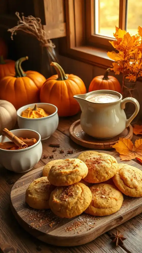 pumpkin chai latte cookies