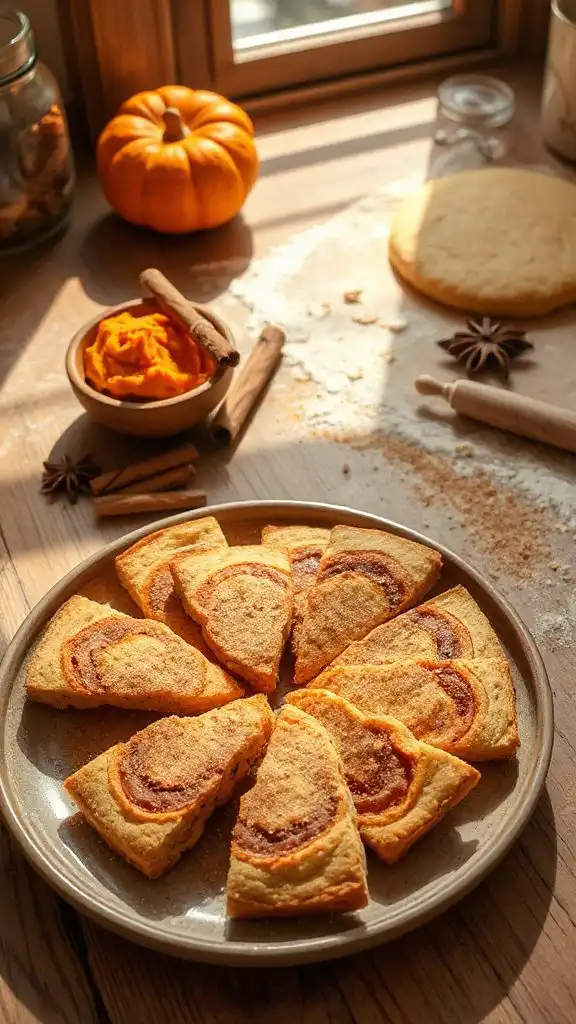 pumpkin chai shortbread recipe