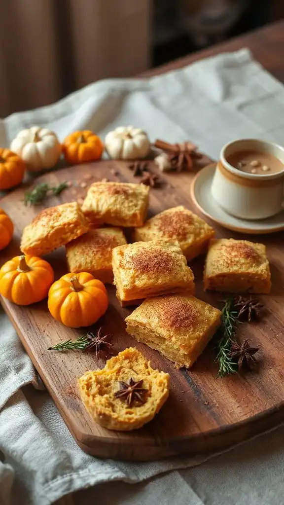 pumpkin chai shortbread serving suggestions