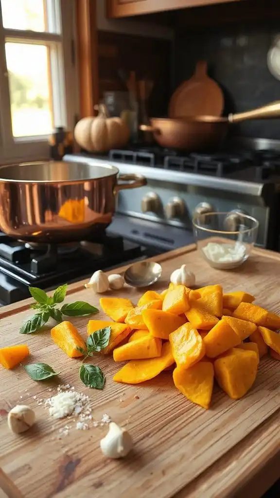 pumpkin cheese filling preparation