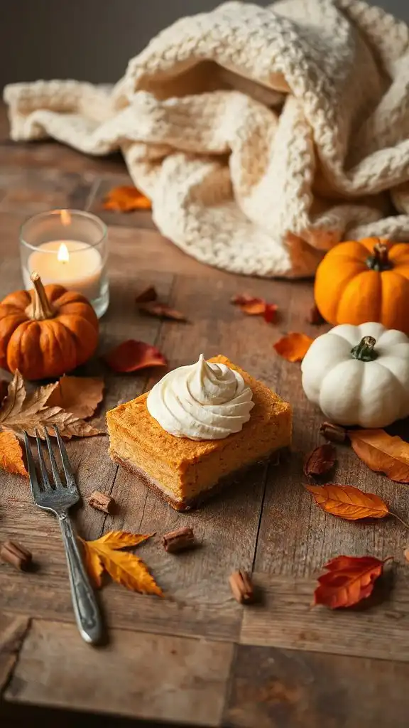 pumpkin cheesecake bars recipe