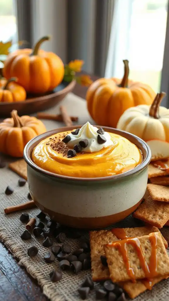 pumpkin cheesecake chocolate dip pumpkin cheesecake chocolate dip