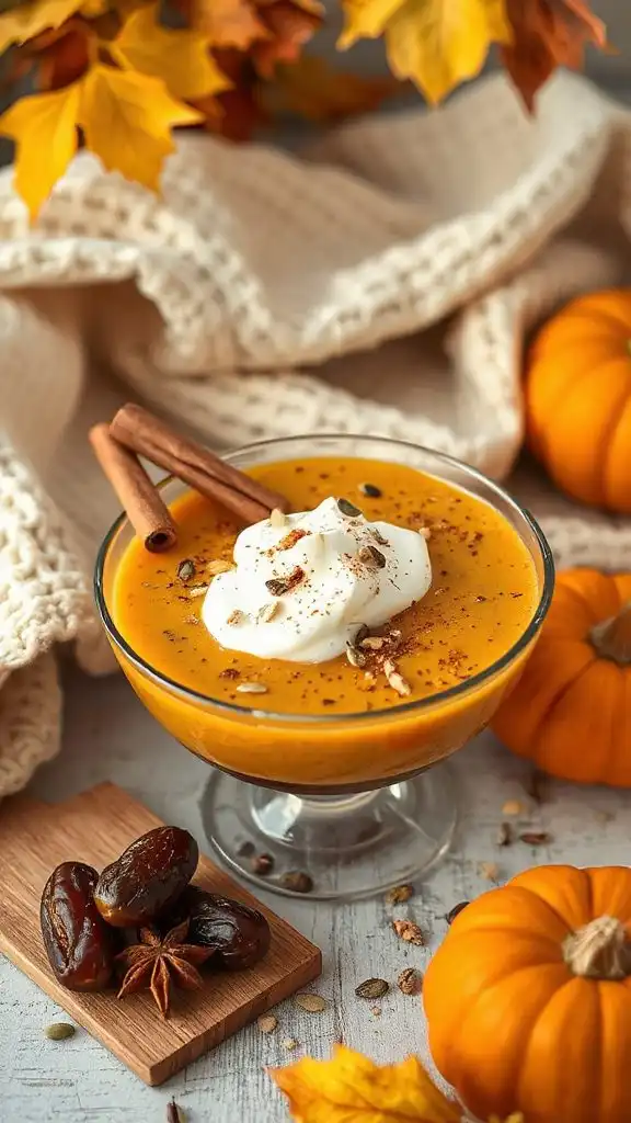 pumpkin chia seed pudding