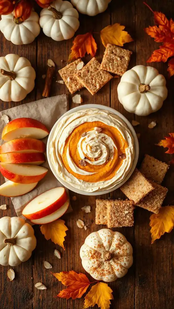 pumpkin chocolate coconut dip