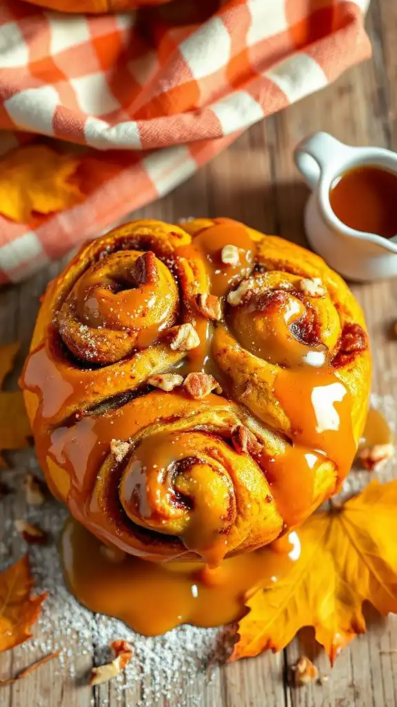 pumpkin cinnamon buns recipe