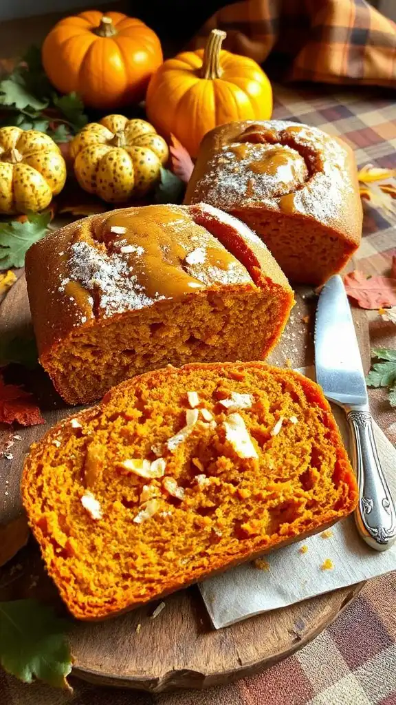 pumpkin coconut bread recipe