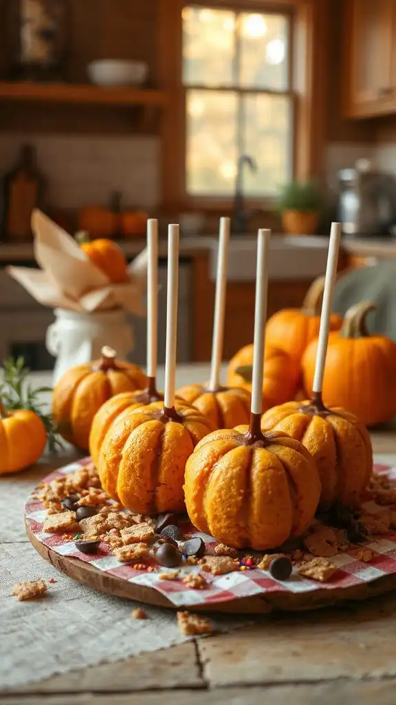 pumpkin cookie pops recipe