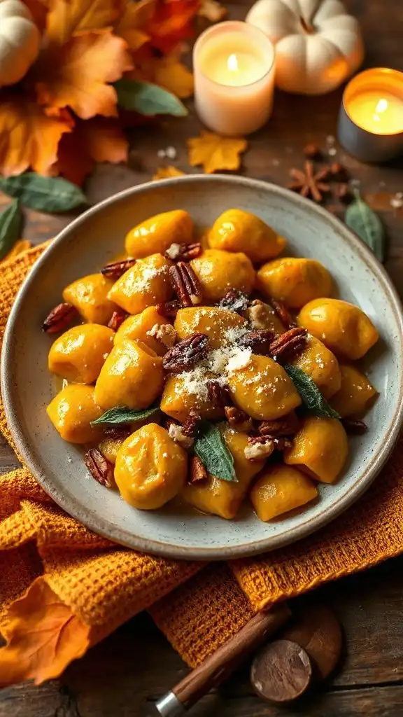 pumpkin gnocchi autumn delight