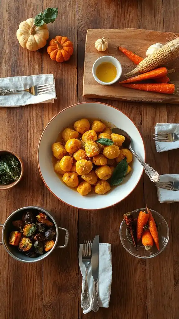 pumpkin gnocchi with sage butter pumpkin gnocchi with sage butter