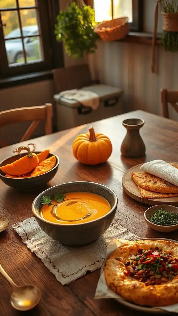 pumpkin lentil soup recipe
