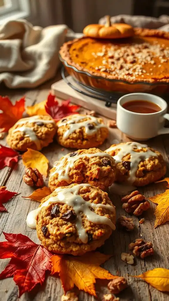 pumpkin oatmeal cookie delight