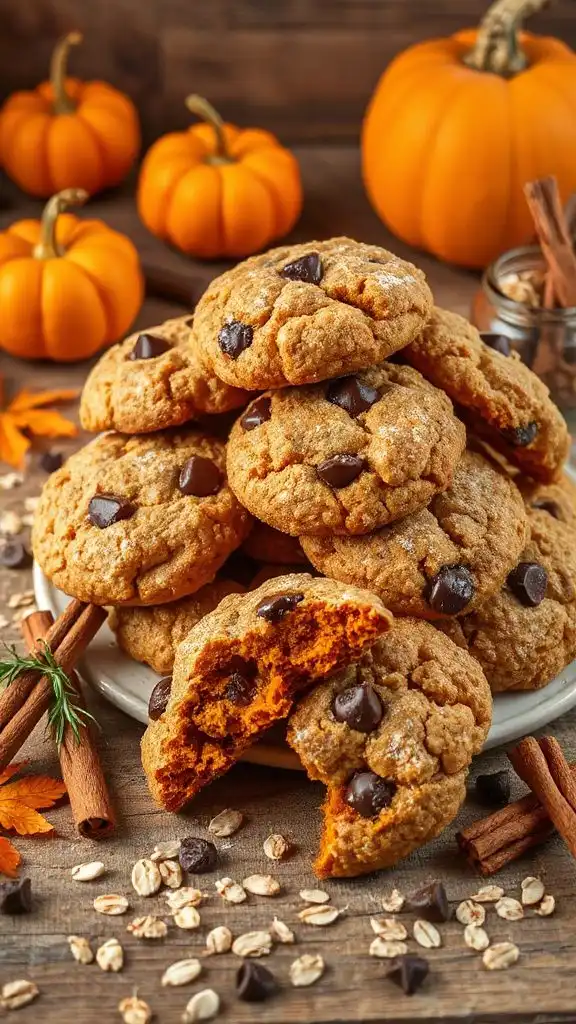 pumpkin oatmeal cookies recipe