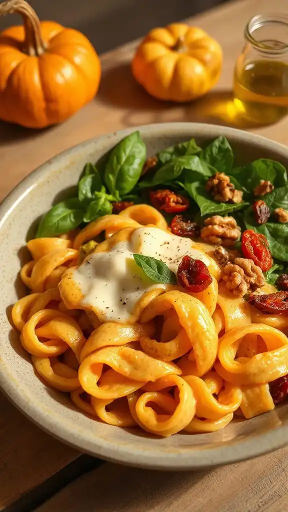 pumpkin pasta salad recipe