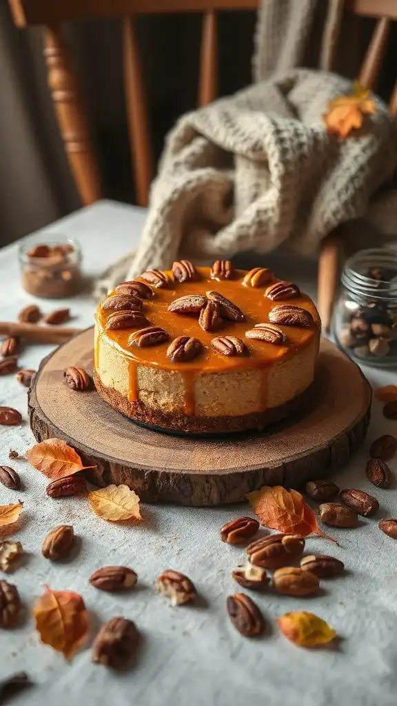pumpkin pecan cheesecake recipe