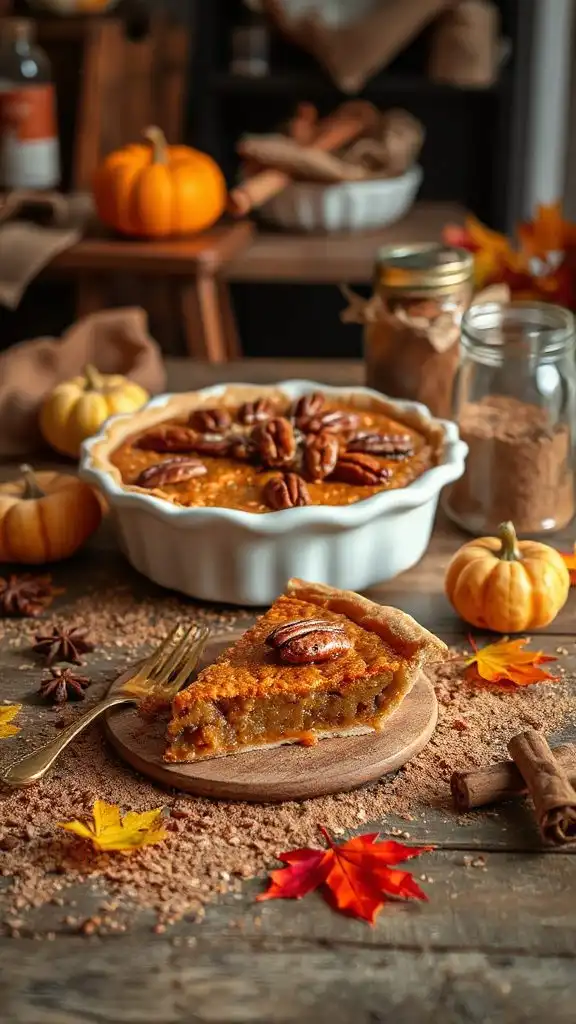 pumpkin pecan spice delight