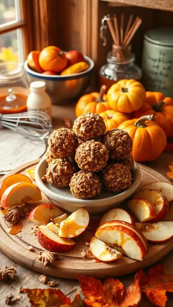 pumpkin pie energy bites
