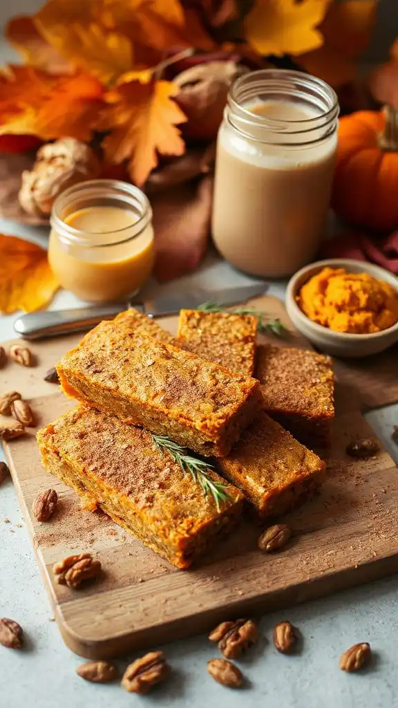 pumpkin protein bars recipe