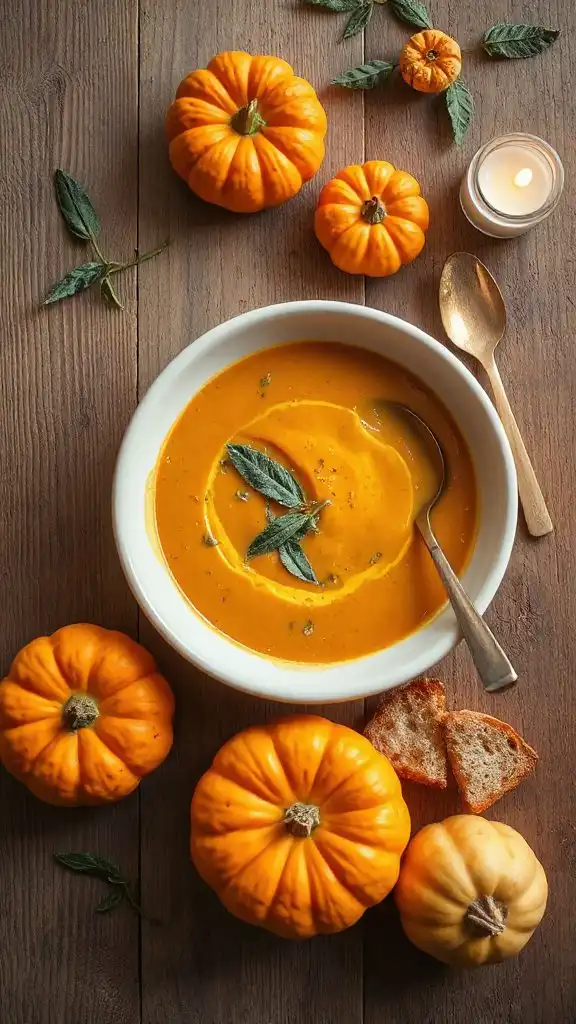 pumpkin sage soup recipe