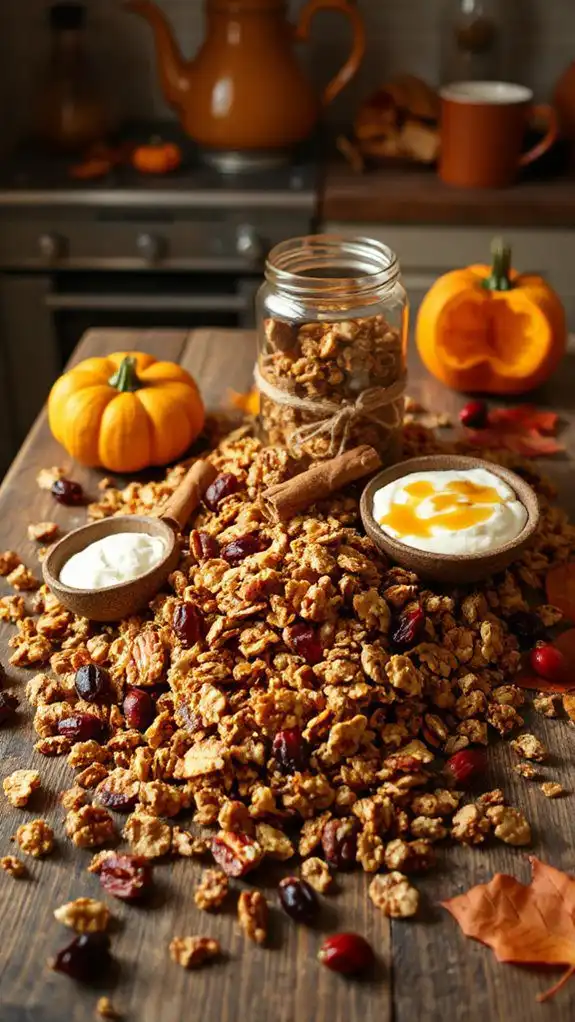 pumpkin spice breakfast granola pumpkin spice breakfast granola