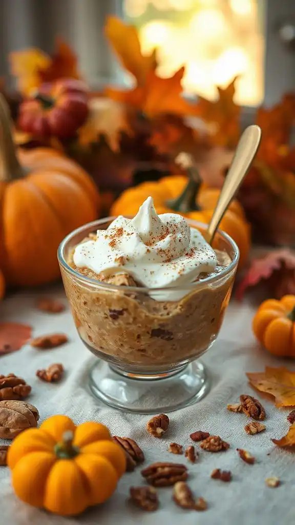 pumpkin spice breakfast oats