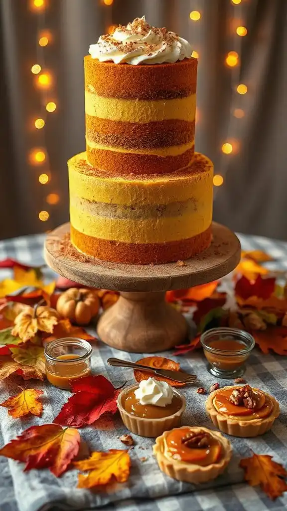 pumpkin spice cake recipe