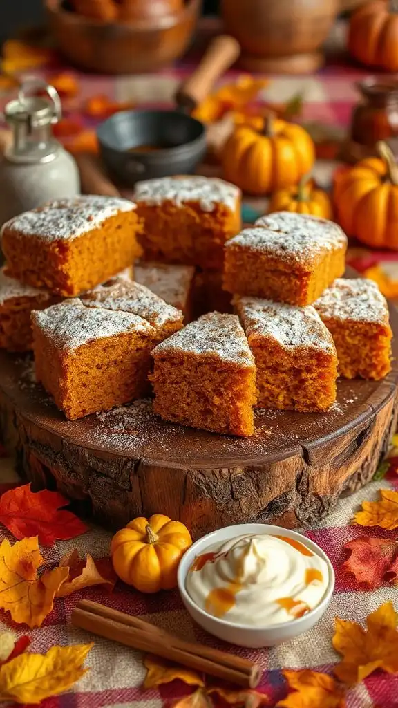 pumpkin spice cake recipe