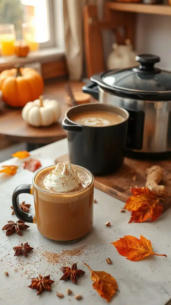 pumpkin spice chai latte