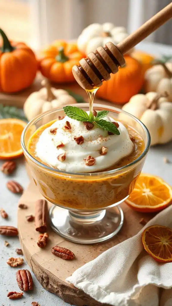 pumpkin spice chia pudding