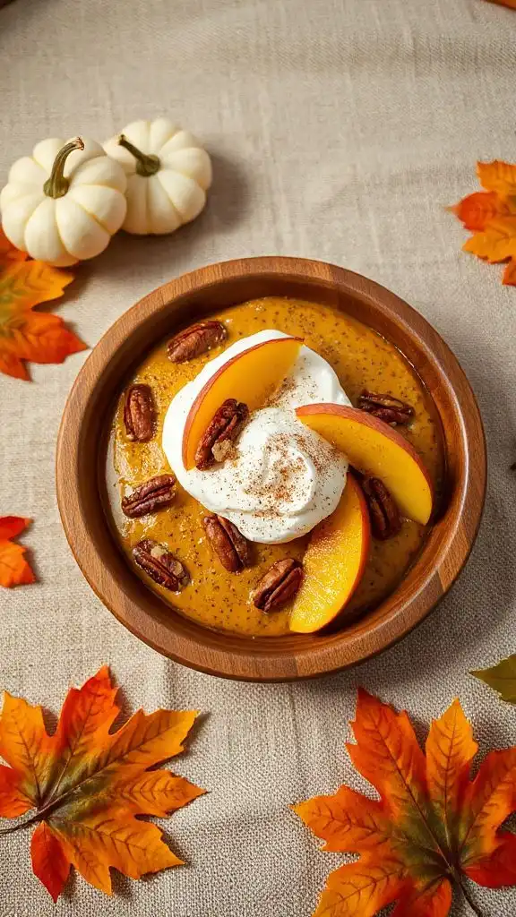 pumpkin spice chia pudding